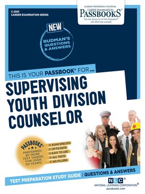 cover image of Supervising Youth Division Counselor